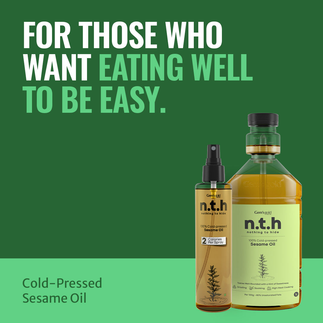 Cold-Pressed Sesame Oil