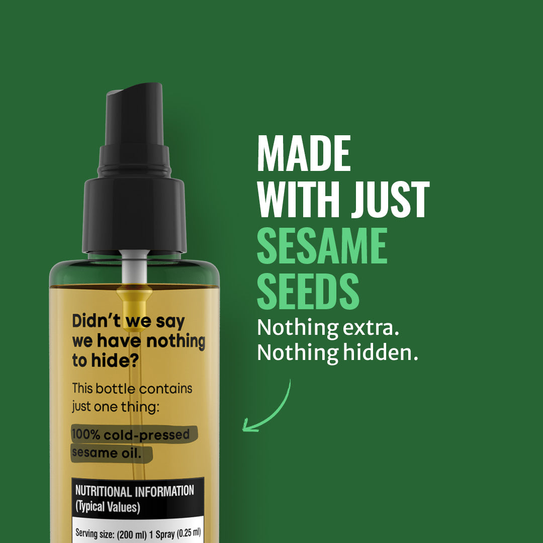 Cold-Pressed Sesame Oil