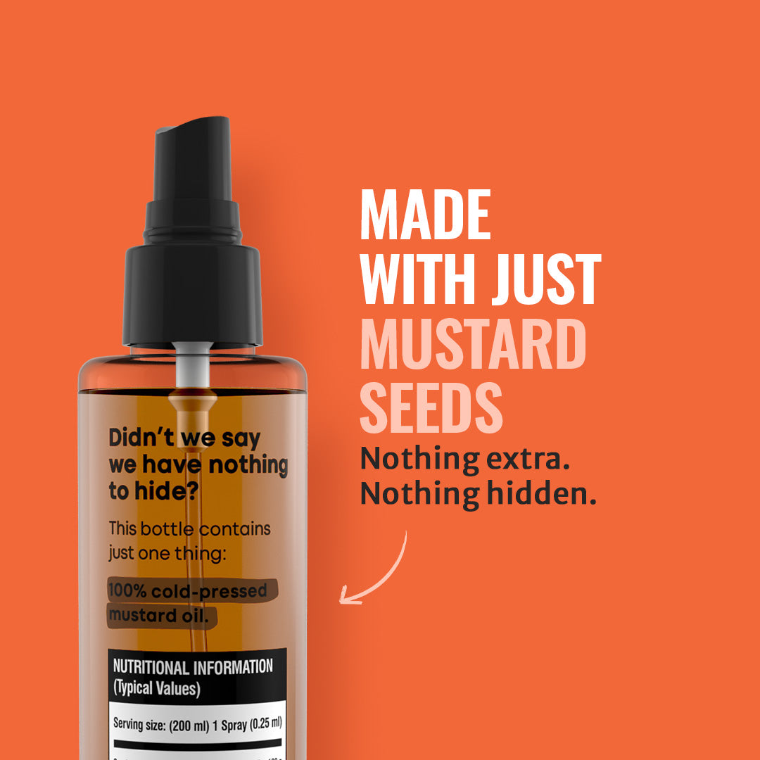Cold-Pressed Mustard Oil