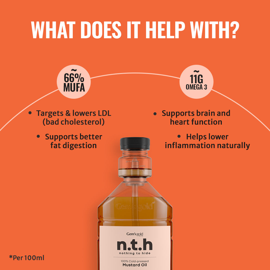 Cold-Pressed Mustard Oil