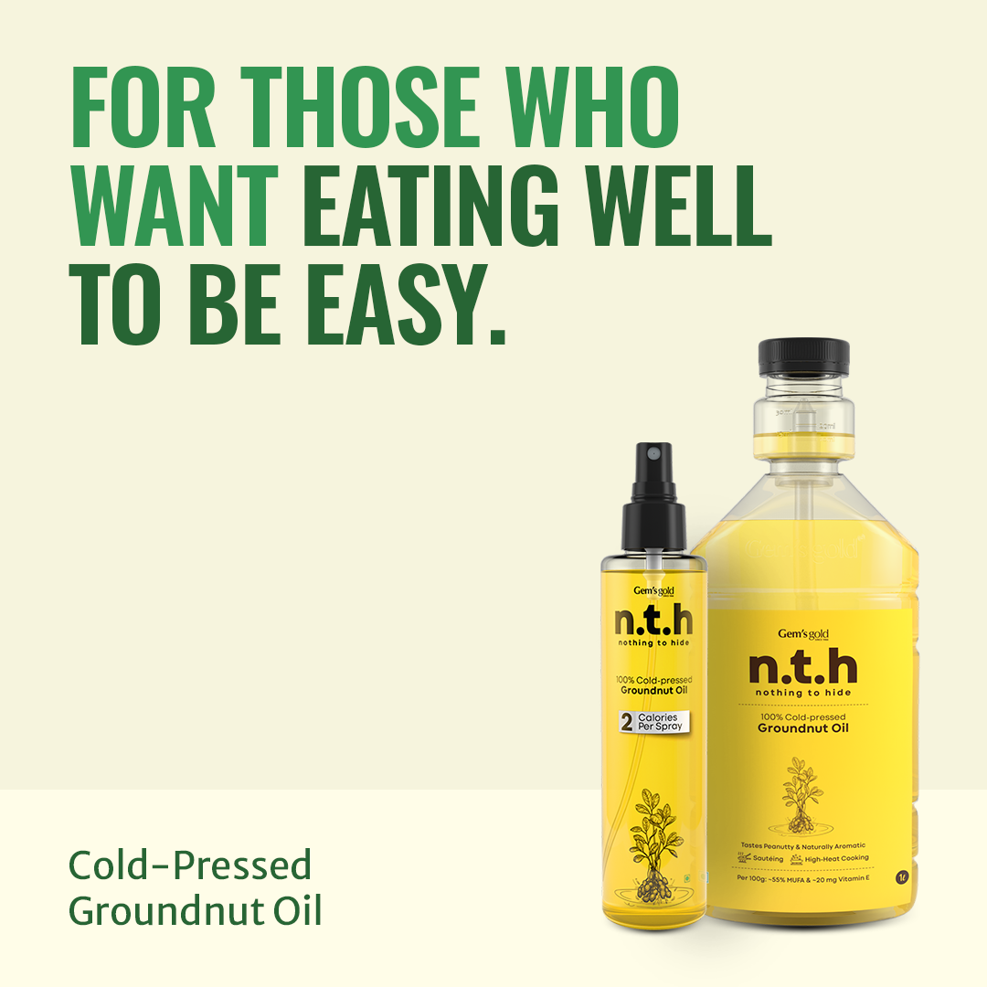 Cold-Pressed Groundnut Oil