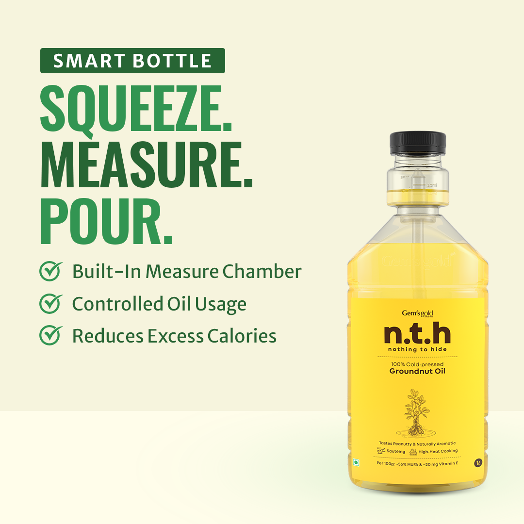 Cold-Pressed Groundnut Oil